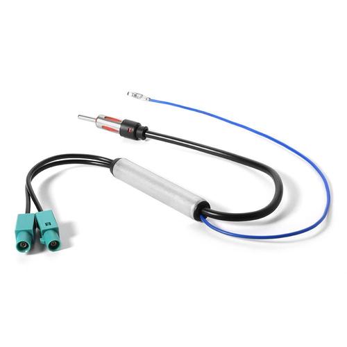 Antenne Radio Am/Fm 18.1 Pouces, Câble D'amplification Du Signal Audio, Double Antenne Aérienne Fakra 12v Pour Voiture Audi Vw Bmw