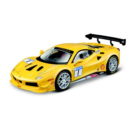 Véhicules Miniatures Die Cast 1/43 Ferrari Racing 488 Challenge - Jaune
