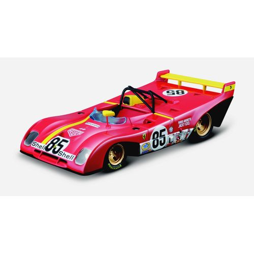 Véhicules Miniatures Die Cast 1/43 Ferrari Racing 312 P 1972 - Rouge