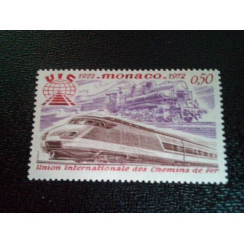 Timbre Monaco Yt 879 Franco-Crosti, Série 743; Tgv 001 1972 ( 021104 )