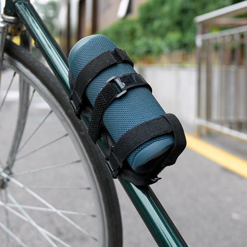 Support De Fixation Pour Tasse À Eau De Vélo De Montagne Sound Box Haut-Parleur En Sergé De Nylon Support De Fixation Antidérapant Pour Haut-Parleurs Bluetooth Jbl 1,5 À 3,5 Pouces