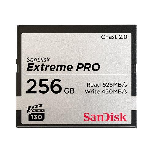 SanDisk Extreme Pro - Carte mémoire flash - 256 Go - CFast 2.0