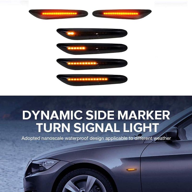 Feu Clignotant Dynamique � Led, Marqueur Lat�ral S�quentiel,... - 2