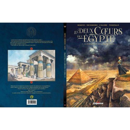 Bd - Les Deux Coeurs De LEgypte Makyo Sicomoro Calore  Tirage Special Bulle 500 Ex - Numéroté / Signé Par Les 3 Auteurs