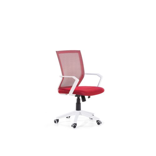 Chaise De Bureau Rouge Réglable En Hauteur Relief