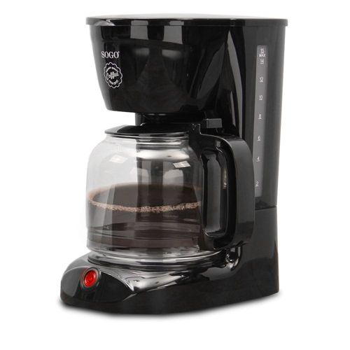 SOGO - Cafetiére Filtre Electronique 15 tasses 1.8 litres, 850W