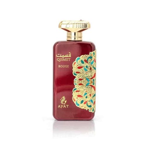 Ayat Perfumes ? Eau De Parfum Qismet Rouge 100ml - Senteur Oriental Pour Hommes - Une Fragrance Orientale Conçue Et Fabriquée À Duba 