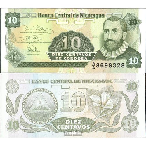 Nicaragua Pick-No: 169a Neuf 1991 10 Centavos