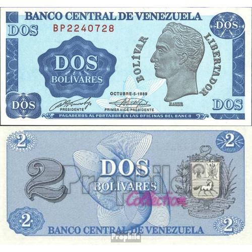 Venezuela Pick-No: 69 Neuf 1989 2 Bolivar