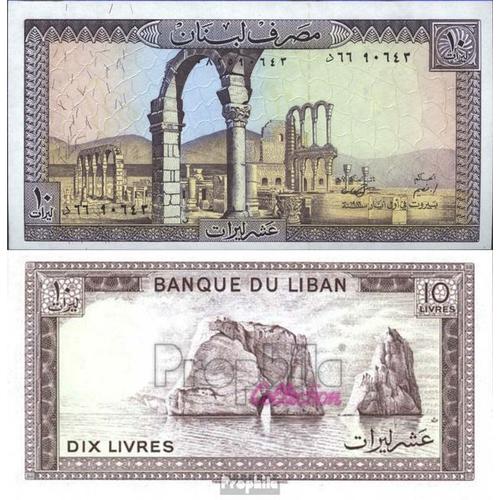 Liban Pick-No: 63f Neuf 1986 10 Livres