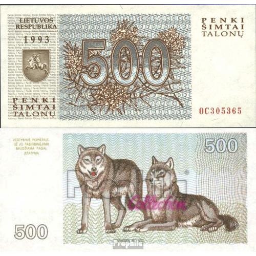 Lituanie 46 Neuf 1993 500 Talon