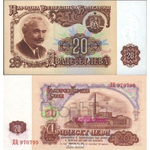 Bulgarie 97a Neuf 1974 20 Leva