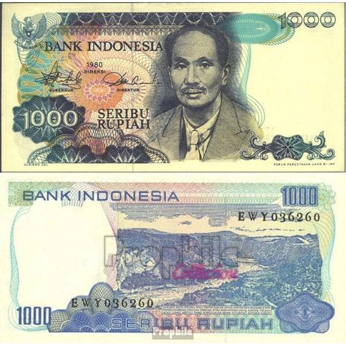 Indonésie Pick-No: 119 Neuf 1980 1.000 Rupiah