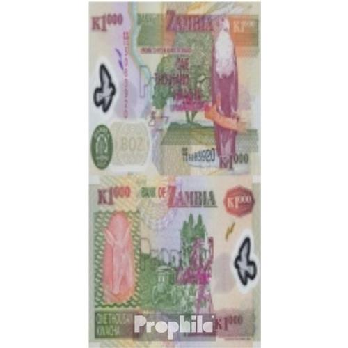 Sambia Pick-No: 44d Neuf 2005 1.000 Kwacha (Plastic) Aigle