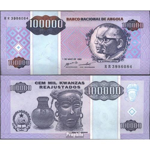 Angola Pick-No: 139 Neuf 1995 100.000 Kwanzas Reajustados