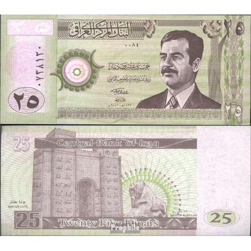 Irak Pick-No: 86 Neuf 2001 25 Dinars