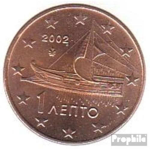 Grèce Gr 1 2002 Brillant Universel (Bu) 2002 Monnaie En Cours Legal 1 Cent