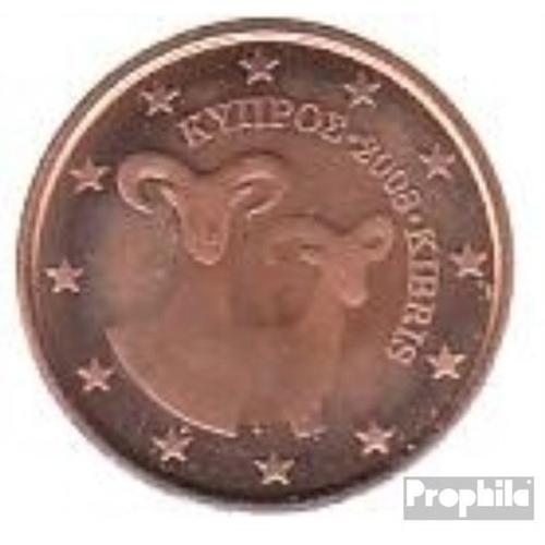 Chypre Z 1 2008 Brillant Universel (Bu) 2008 1 Cent Monnaie En Cours Legal