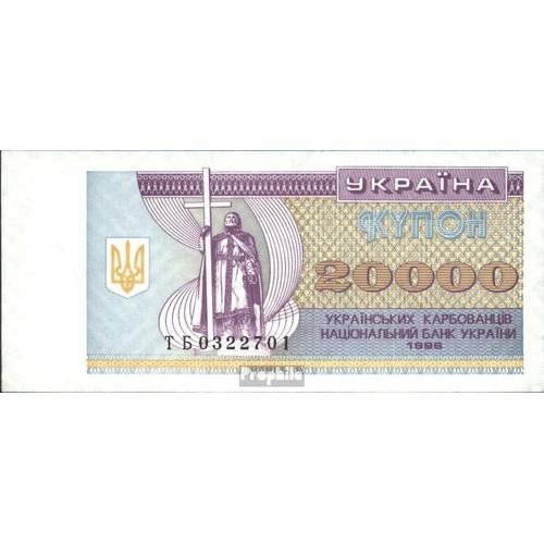 Ukraine Pick-No: 95d Neuf 1996 20.000 Karbovantsiv