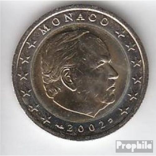 Monaco Mon 9 2002 Stgl./Unzirkuliert 2002 Kursmünze 2 Euro