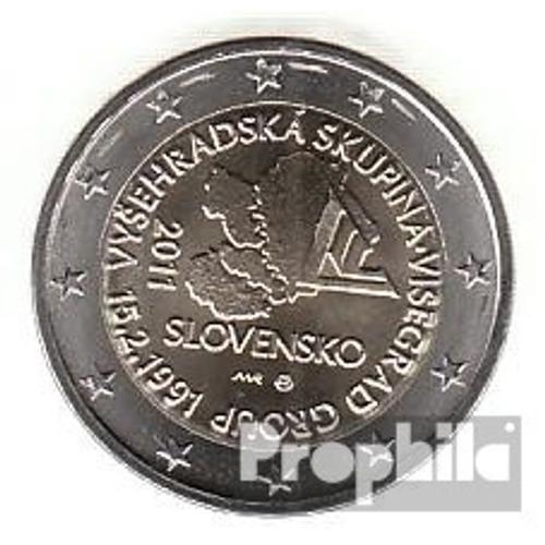 Slovaquie 2011 Brillant Universel (Bu) 2011 2 Euro Visegrád-Groupe