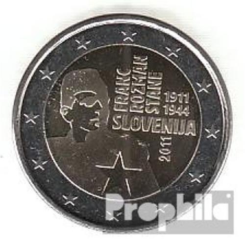 Slovénie 2011 Brillant Universel (Bu) 2011 2 Euro Franc Rozman