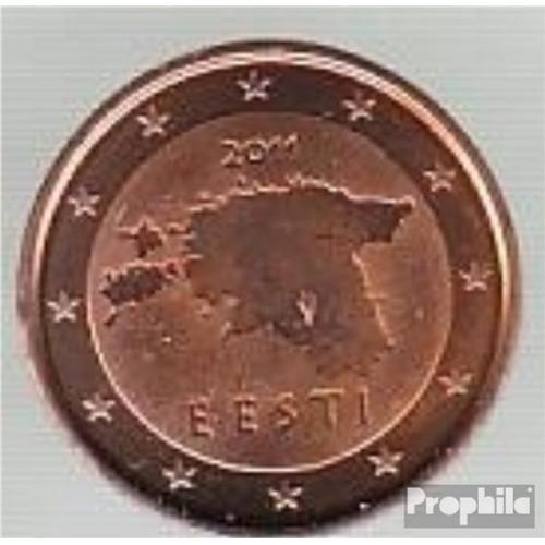 Estonie Est 1 2011 Brillant Universel (Bu) 2011 Monnaie En Cours Legal 1 Cent