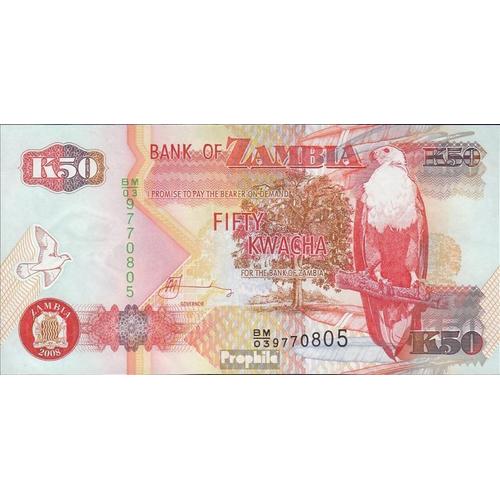 Sambia Pick-No: 37g Neuf 2008 50 Kwacha