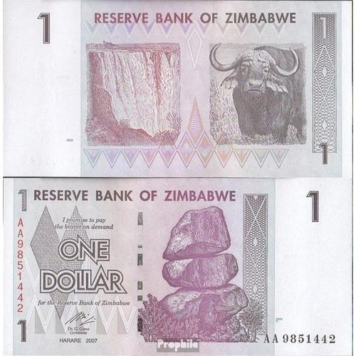 Zimbabwe Pick-No: 65 2008 1 Dolaire