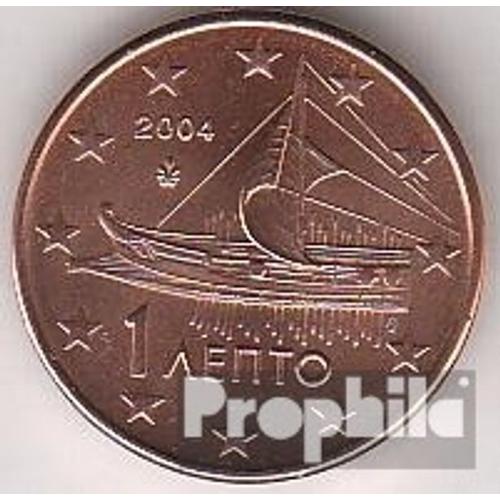 Grèce Gr 1 2004 Brillant Universel (Bu) 2004 Monnaie En Cours Legal 1 Cent