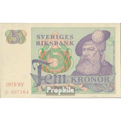 Suède Pick-No: 51d (1978) Neuf 1978 5 Kronor