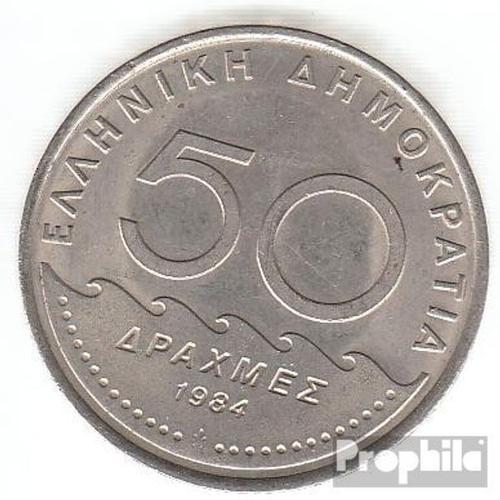 Grèce Km-No. : 134 1982 Cuivre-Nickel Fleur De Coin 1982 50 Drachmen Solon