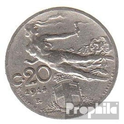 Italie Km-No. : 44 1912 Nickel Très Très Beau