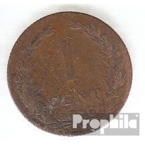 Pays-Bas Km-No. : 132 1902 Bronze Très Très Beau 1902 1 Cent Couronné Lion