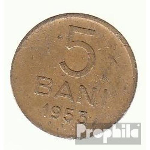 Roumanie Km-No. : 83 1957 Cuivre-Nickel-Zinc Très Très Beau 1957 5 Bani Crest