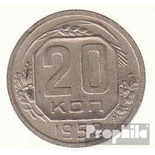 Soviétique-Union Km-No. : 118 1956 Cuivre-Nickel Très Très Beau