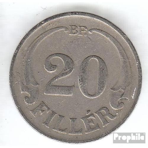 Hongrie Km-No. : 508 1926 Cuivre-Nickel Fleur De Coin 1926 20 Filler Couronne