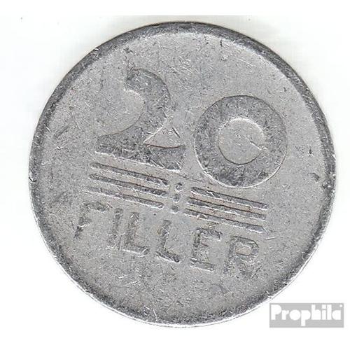 Hongrie Km-No. : 550 1953 Aluminium Très Très Beau 1953 20 Filler Weizenähren