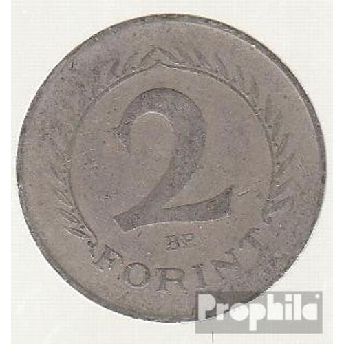 Hongrie Km-No. : 556 1966 Cuivre-Nickel-Zinc Très Très Beau 1966 2 Forint Crest