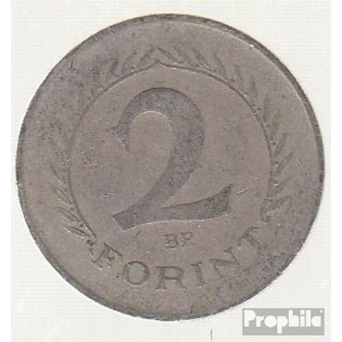 Hongrie Km-No. : 556 1964 Cuivre-Nickel-Zinc Très Très Beau 1964 2 Forint Crest