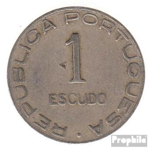 Mosambik Km-No. : 66 1936 Cuivre-Nickel Très Très Beau 1936 1 Escudo Crest
