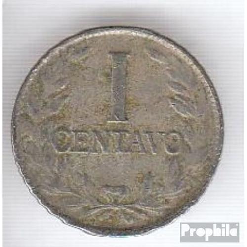 Colombie 275 1920 Très Déjà Cuivre-Nickel 1920 1 Centavo Libert