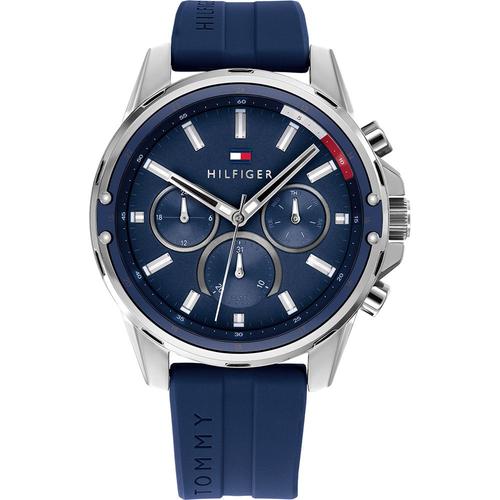 Tommy Hilfiger Montre Bleu Multi-Cadrans Hommes Mason 1791791