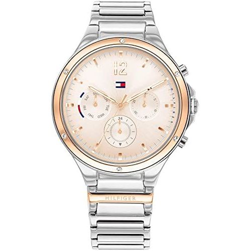 Tommy Hilfiger Montre Argent Multi-Cadrans Femmes Eve 1782279