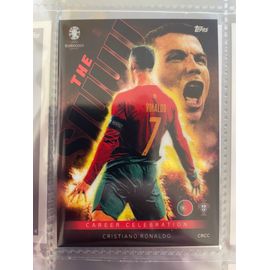 Cristiano Ronaldo Career Celebration Card Crcc - Topps Match Attax Euro 2024