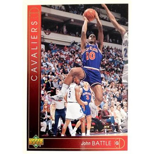 304 John Battle - Cleveland Cavaliers - Carte Upper Deck Nba 1993