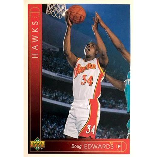 317 Doug Edwards - Atlanta Hawks - Carte Upper Deck Nba 1993
