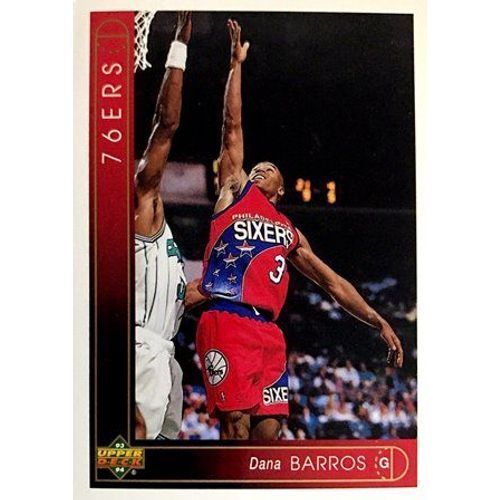 404 Dana Barros - Philadelphia 76ers - Carte Upper Deck Nba 1993