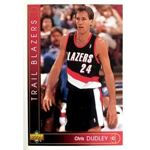 395 Chris Dudley - Portland Trail Blazers - Carte Upper Deck Nba 1993