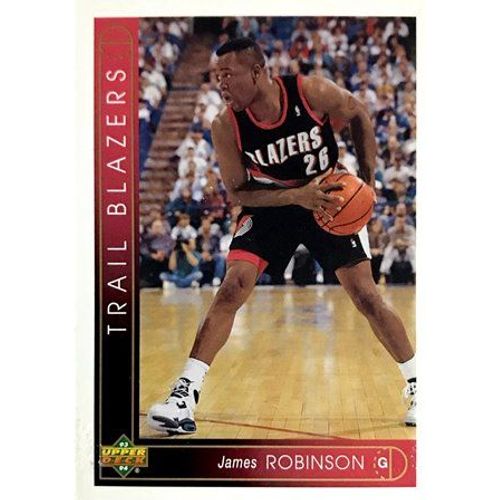 369 James Robinson - Portland Trail Blazers - Carte Upper Deck Nba 1993